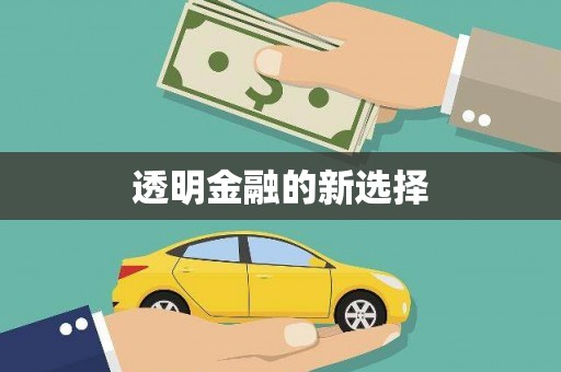 南岳透明金融的新选择