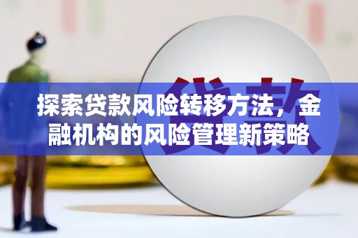 南岳探索贷款风险转移方法，金融机构的风险管理新策略