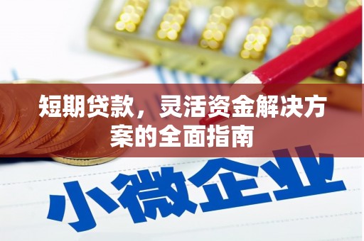 南岳短期贷款，灵活资金解决方案的全面指南