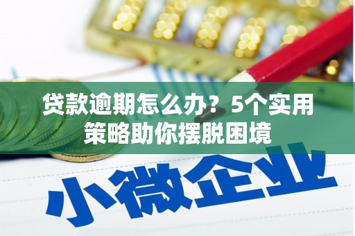 南岳贷款逾期怎么办？5个实用策略助你摆脱困境