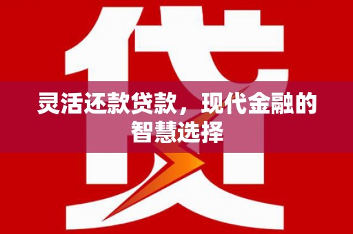 南岳灵活还款贷款，现代金融的智慧选择