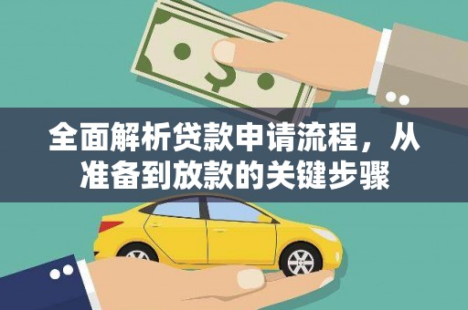 南岳全面解析贷款申请流程，从准备到放款的关键步骤