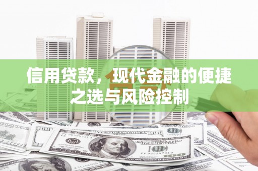 南岳信用贷款，现代金融的便捷之选与风险控制
