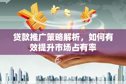 南岳贷款推广策略解析，如何有效提升市场占有率