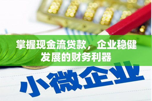 南岳掌握现金流贷款，企业稳健发展的财务利器