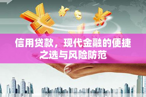 南岳信用贷款，现代金融的便捷之选与风险防范
