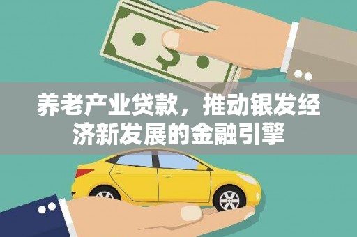 南岳养老产业贷款，推动银发经济新发展的金融引擎