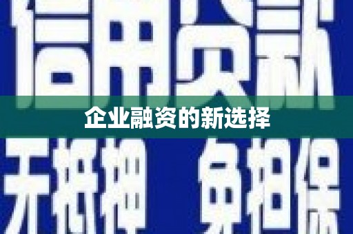 南岳企业融资的新选择