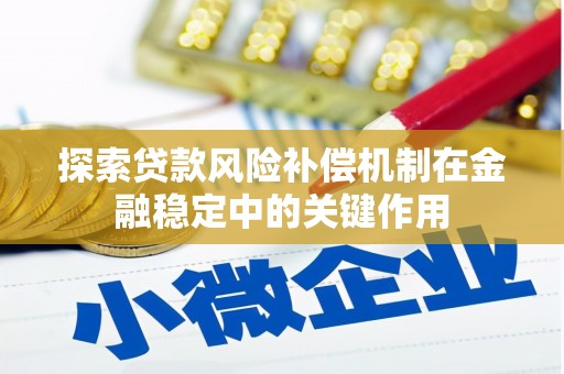 南岳探索贷款风险补偿机制在金融稳定中的关键作用