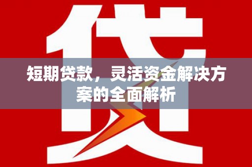 南岳短期贷款，灵活资金解决方案的全面解析
