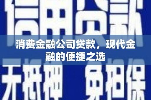南岳消费金融公司贷款，现代金融的便捷之选