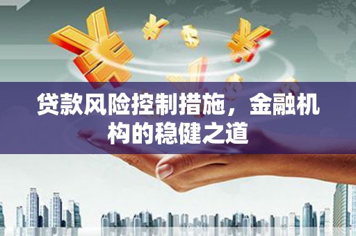 南岳贷款风险控制措施，金融机构的稳健之道