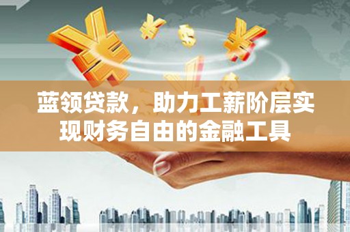 南岳蓝领贷款，助力工薪阶层实现财务自由的金融工具