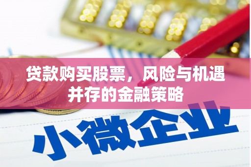 南岳贷款购买股票，风险与机遇并存的金融策略