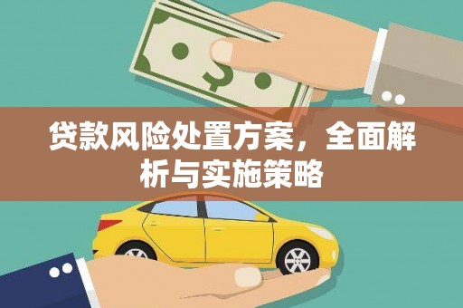 南岳贷款风险处置方案，全面解析与实施策略