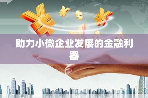南岳助力小微企业发展的金融利器