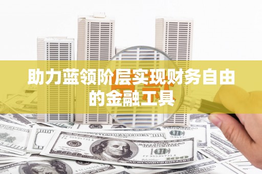 南岳助力蓝领阶层实现财务自由的金融工具